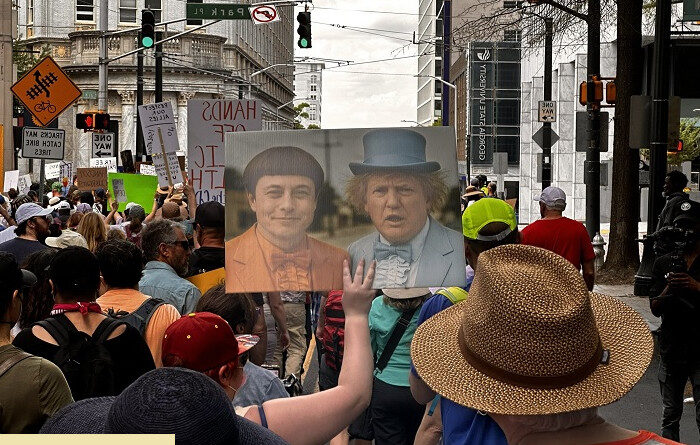 apa itu 50501 gerakan perlawanan melawan donald trump di as