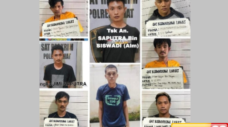 astaga 8 tahanan polres lahat kabur usai jebol dinding sel kok bisa