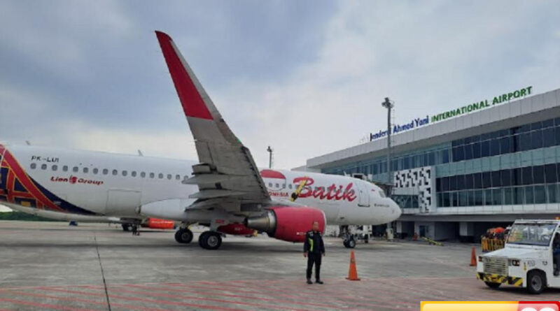 bandara jenderal ahmad yani semarang kembali berstatus internasional