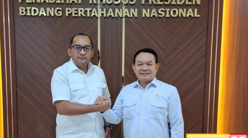 bertemu penasihat khusus presiden heikal program mbg perkuat pertahanan nasional