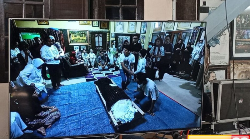 bunda iffet meninggal markas slank ramai pelayat sejak pagi