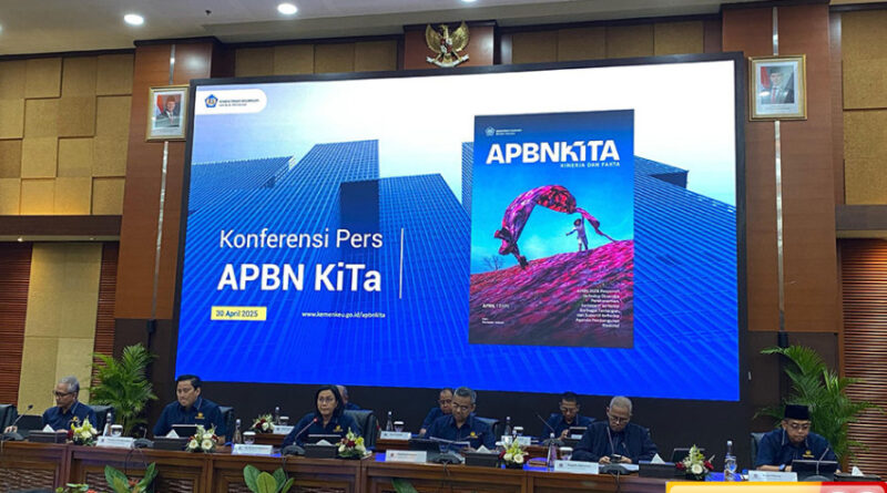defisit apbn per akhir maret 2025 capai rp1042 triliun