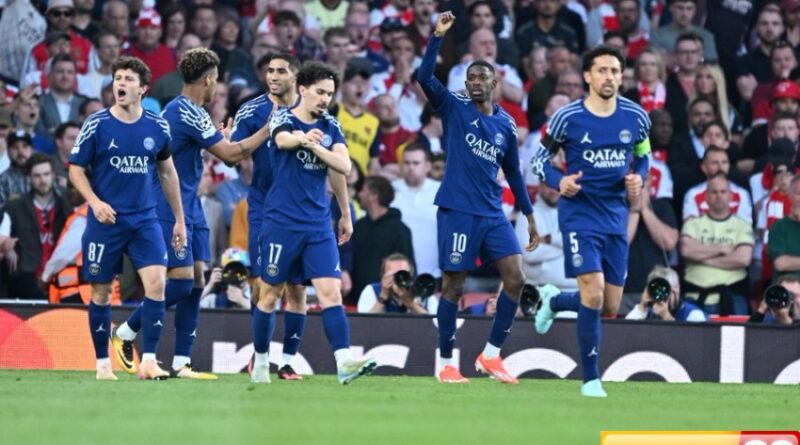 dembele samai rekor mbappe donnarumma clean sheet psg ukir sejarah di kandang arsenal