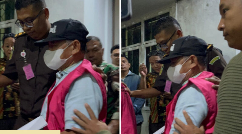 eks bupati lampung timur dawam raharjo ditetapkan tersangka korupsi pembangunan gerbang rumah dinas