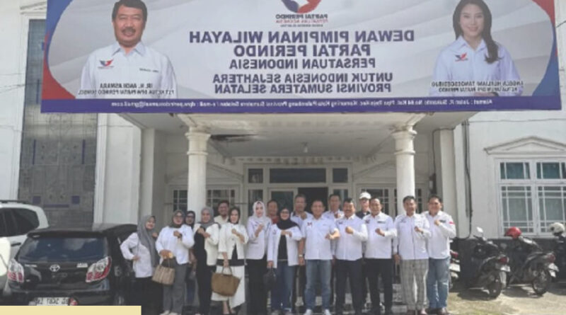 gelar konsolidasi di palembang partai perindo sumsel perkuat barisan menuju kemenangan 2029