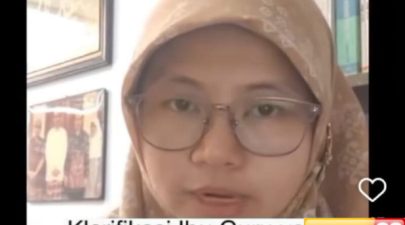 guru biologi sma di bandung yang minta siswa gambar alat kelamin saat ujian minta maaf