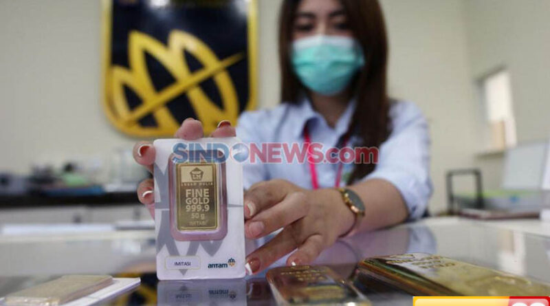 harga emas antam hari ini turun tipis ke rp1965000 per gram berikut rinciannya