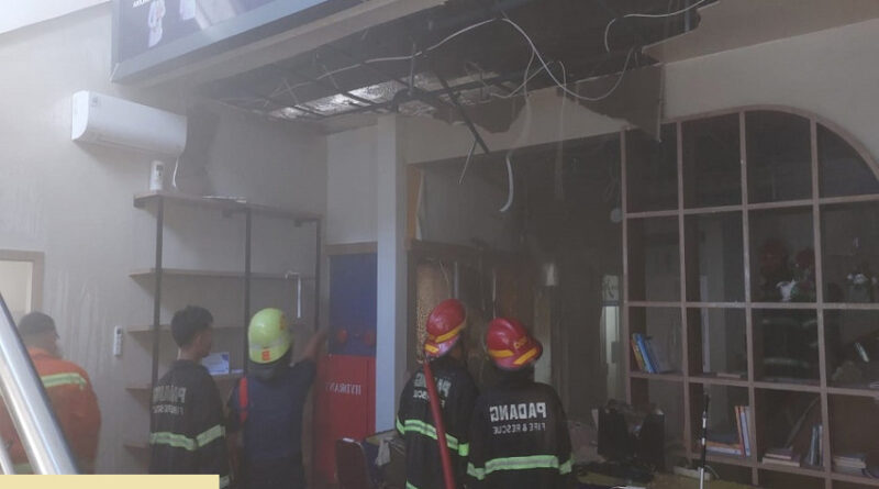 kantor pajak padang kebakaran kerugian capai rp400 juta