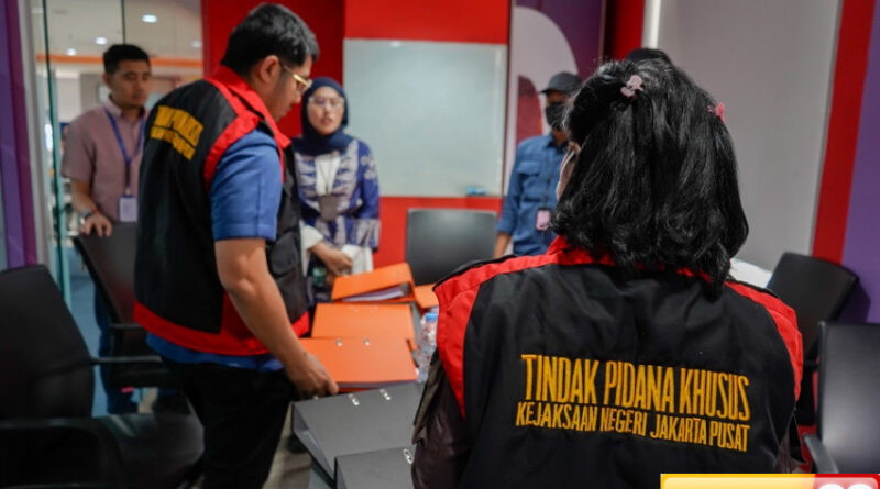 kejari jakpus sita dokumen terkait korupsi pdns dari 4 lokasi