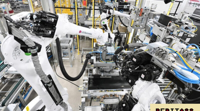 lg smart park pabrik futuristik yang dilengkapi iot ai robot hingga 4ir