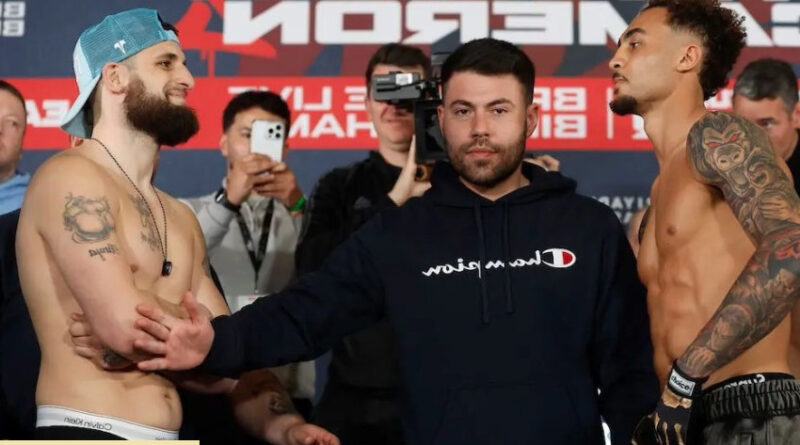 liam cameron sindir berat badan whittaker jelang duel panas dia makin kecil