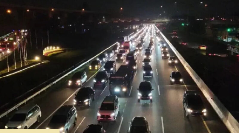 long weekend perayaan paskah 2025 tol dalam kota macet di beberapa titik