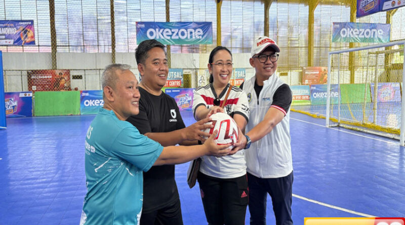 okezone gelar fun futsal jadi ajang mempererat tali silaturahim