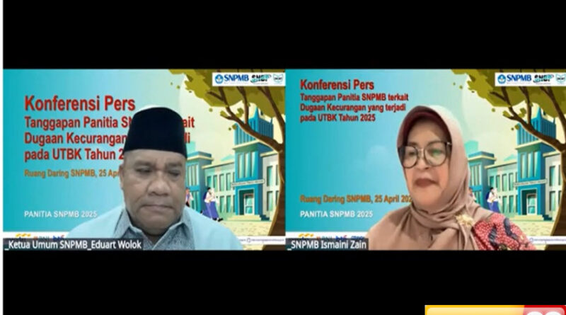 panitia snpmb mengutuk segala bentuk kecurangan di utbk 2025
