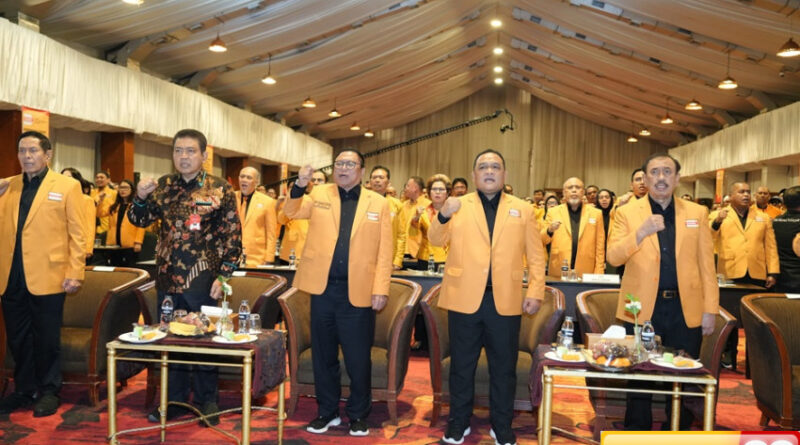 pelantikan 86 pengurus baru partai hanura oso serukan gerakan dari daerah