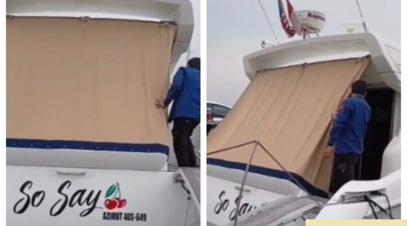 penampakan 2 kapal pesiar milik ariyanto bakri yang disita kejagung