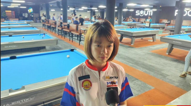 silviana lu semringah biliar indonesia naik kelas