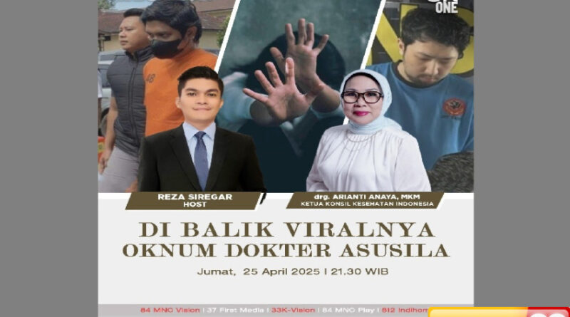 sinopsis one on one drg arianti anaya di balik viralnya oknum dokter asusila