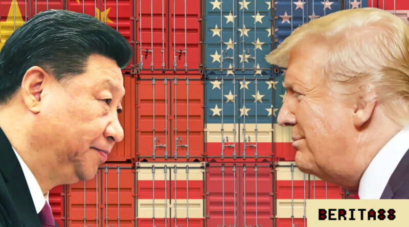 trump tiba tiba bersikap baik ke china iming iming turunkan tarif impor