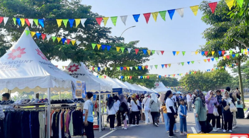 urban market baru hidupkan ruang publik di kawasan paramount petals tangerang