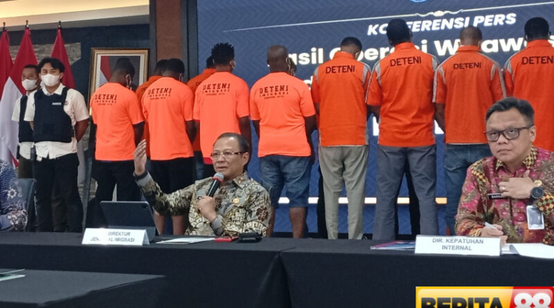 170 wna terjaring operasi wira waspada ada yang berasal dari india dan pakistan