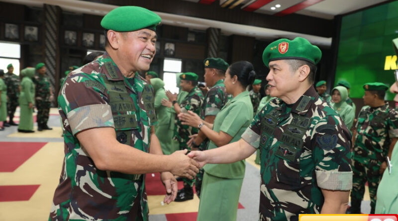 22 pati tni ad naik pangkat berikut ini nama namanya