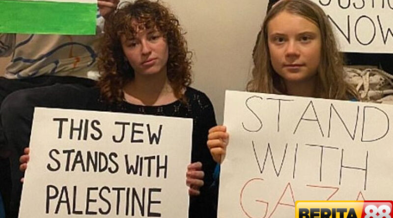 aktivis iklim greta thunberg akan gabung kapal bantuan untuk jebol blokade gaza