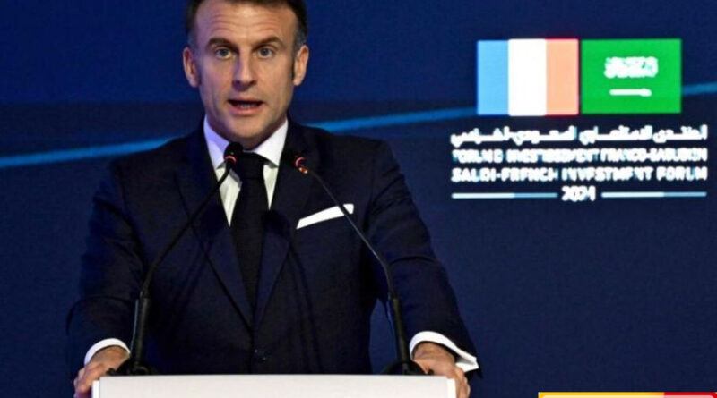 apakah presiden prancis emmanuel macron mendukung israel
