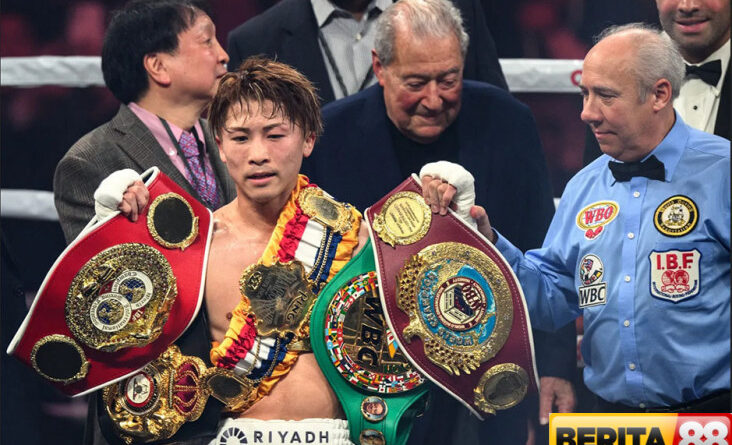 berapa kali naoya inoue juara sepanjang kariernya 1