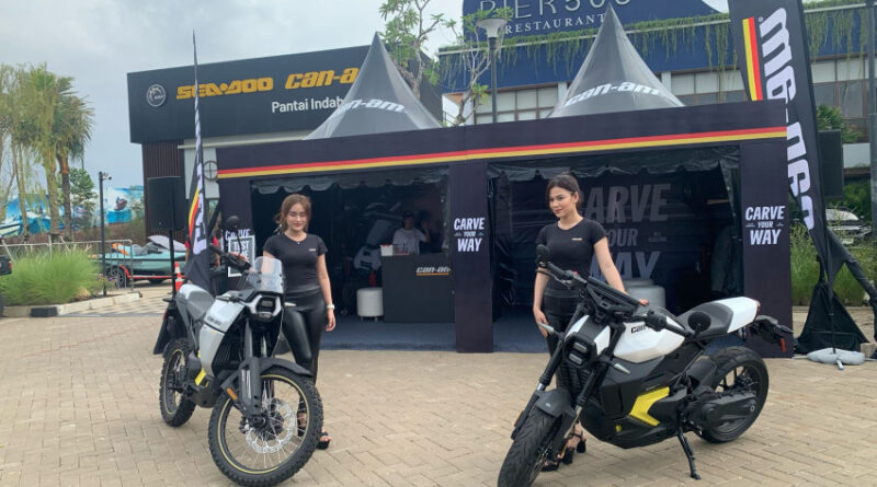 can am pulse dan origin diluncurkan motor off road listrik ramaikan pasar indonesia