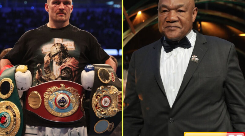 carl froch george foreman akan hancurkan oleksandr usyk jika bertarung di era sekarang