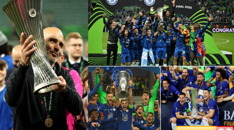 chelsea juara liga konferensi 20242025 cetak sejarah treble eropa