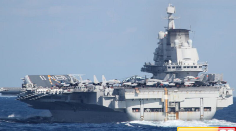 china kerahkan kapal induk dan 4 kapal perang ke laut china timur jepang lesatkan jet jet tempur