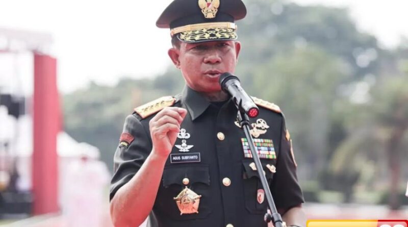daftar lengkap 51 pati tni au dimutasi jenderal agus subiyanto pada akhir april 2025