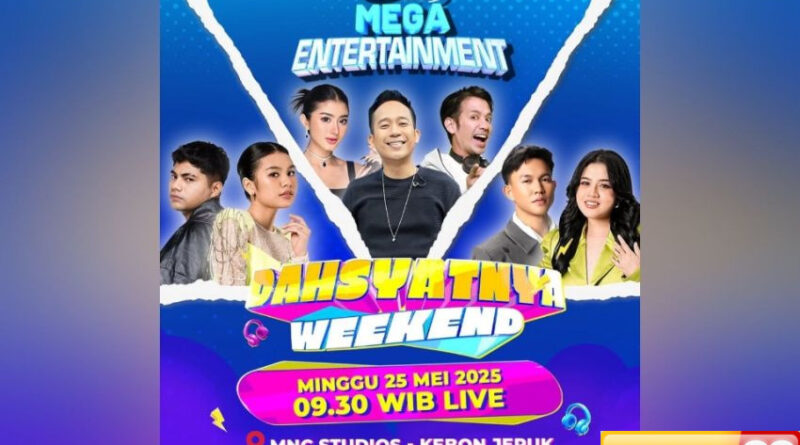 dahsyatnya weekend tampil lebih segar dengan format baru dan host seru
