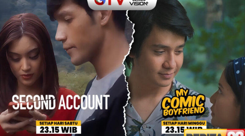 episode 5 second account dan my comic boyfriend di gtv siap bikin kamu makin penasaran