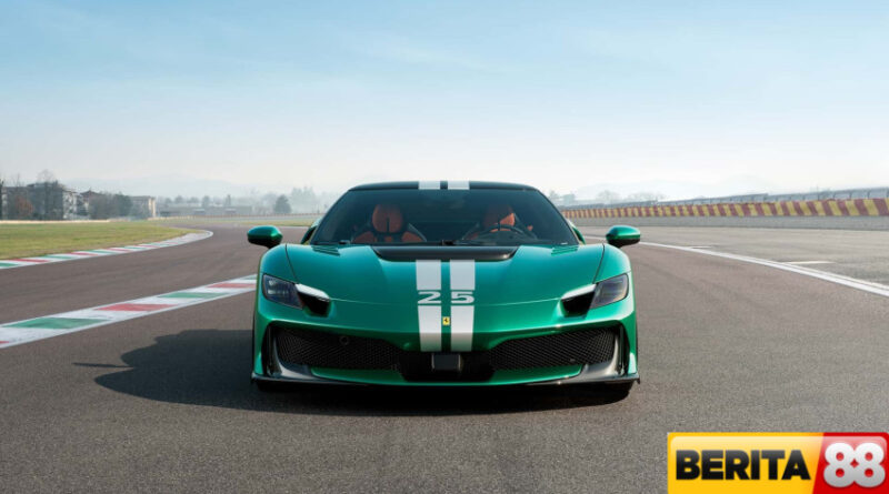 ferrari 296 speciale supercar hybrid tercepat bermesin v6
