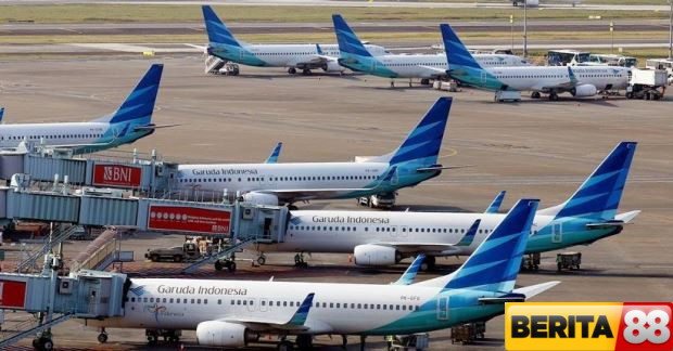 garuda indonesia hentikan operasional 15 pesawat ada apa