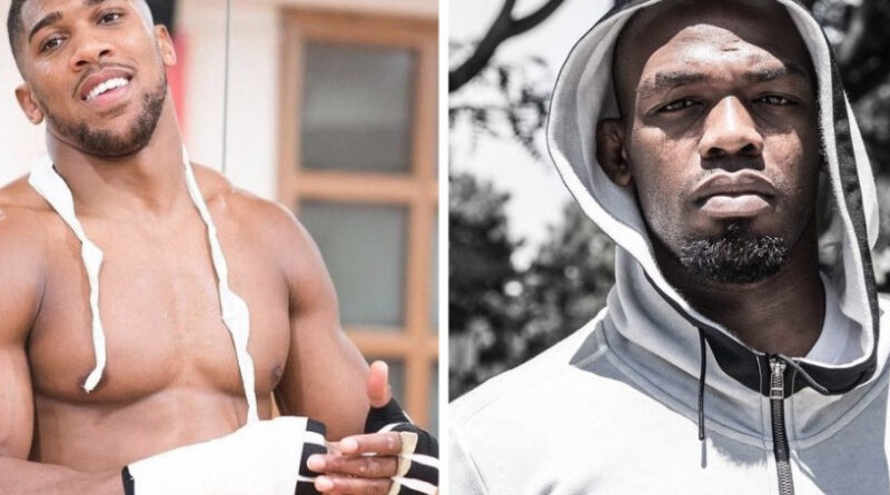 geger rencana duel jon jones vs anthony joshua
