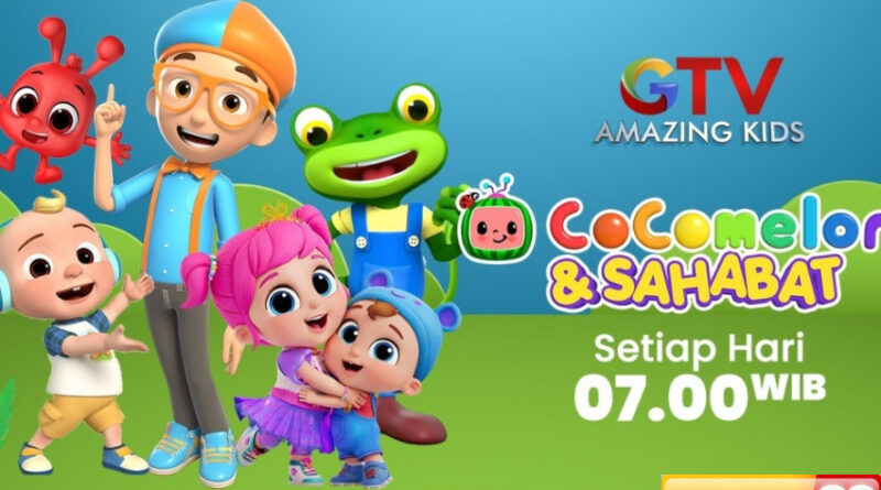 gtv amazing kids punya teman baru yang akan temani si kecil setiap pagi