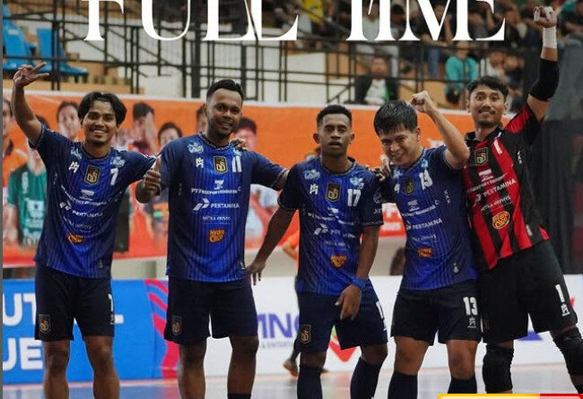 hasil liga futsal profesional 2025 black steel bombardir gawang mongcongbulo fc 8 1