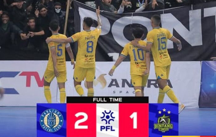 hasil liga futsal profesional 2025 pangsuma fc taklukkan bintang timur surabaya lewat pertarungan sengit