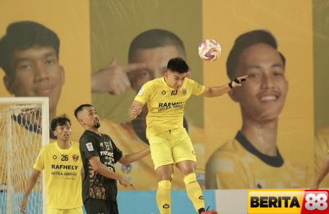 hasil liga futsal profesional 2025 rafhely fc ditahan imbang kuda laut nusantara 1 1