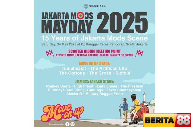 jakarta mods mayday 2025 move on up merayakan 15 tahun tanpa henti