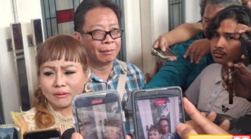 jan hwa diana ditahan jadi tersangka kasus pengerusakan mobil