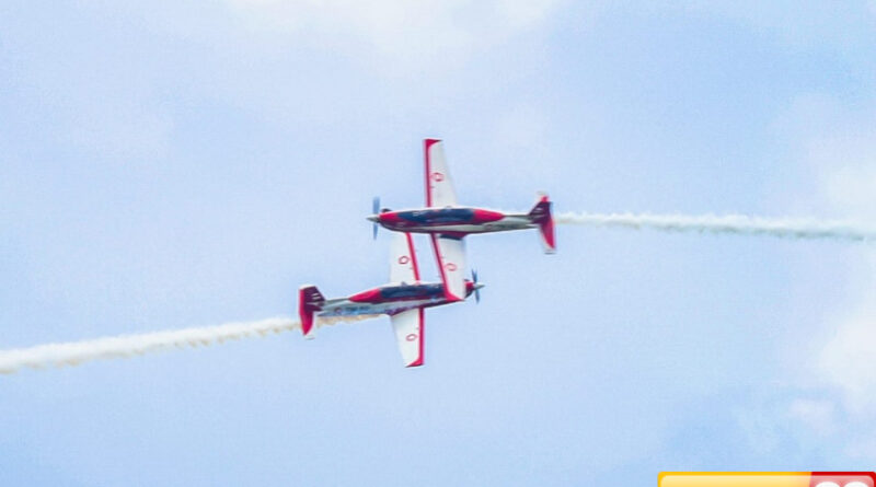 jupiter aerobatic team latihan perdana jelang pembukaan lima 2025