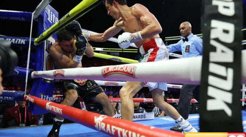 kegarangan rafael espinoza menang tko pertahankan sabuk wbo