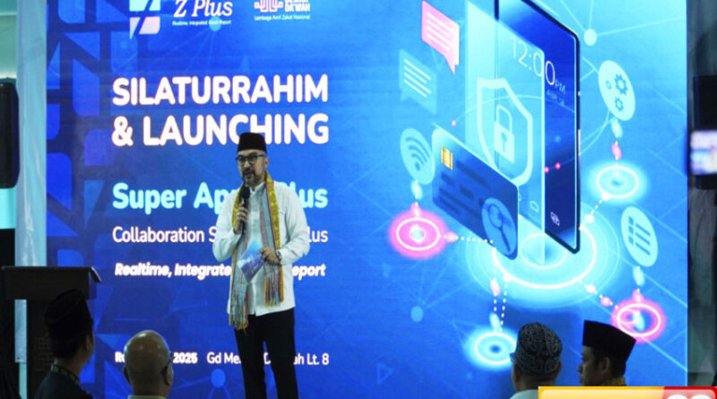 laznas dewan dakwah luncurkan super app zplus pengelolaan zakat makin profesional dan transparan