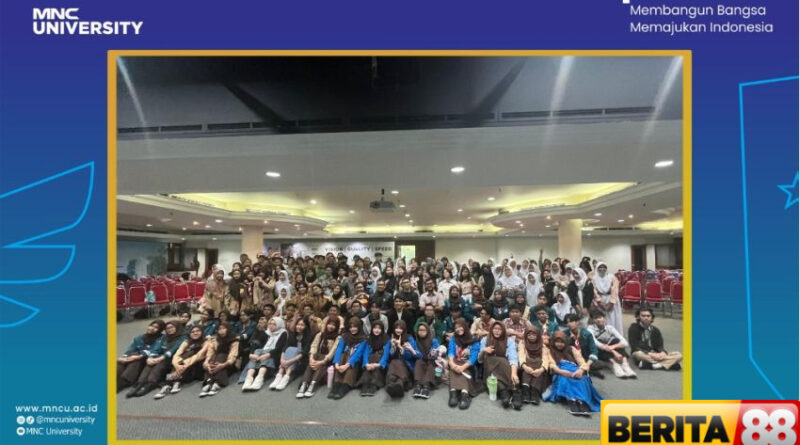 mahasiswa mnc university gelar fgd bareng mahasiswa telkom university