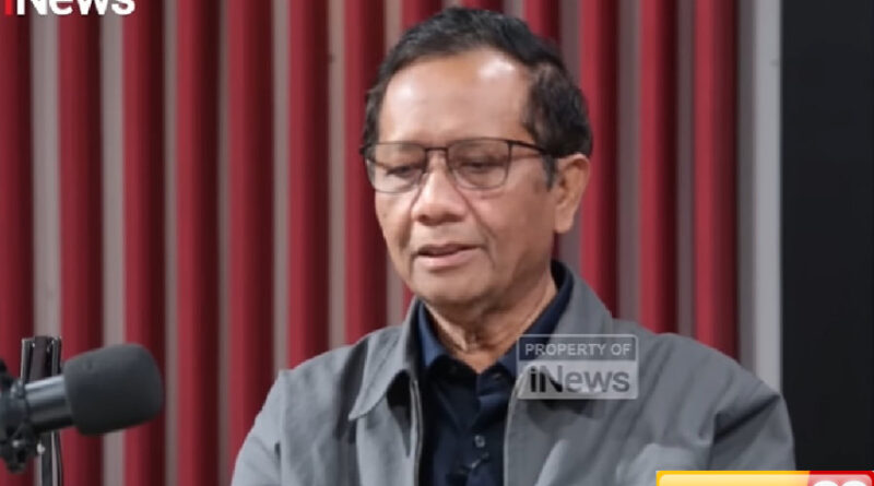 mahfud md blak blakan tak mau gugat ijazah jokowi ternyata ini alasannya